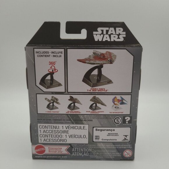 Hot Wheels Star Wars Starships Select Lot Of 5 Ahsoka Tano T-6 Y-Wing Fighter - Picture 5 of 10